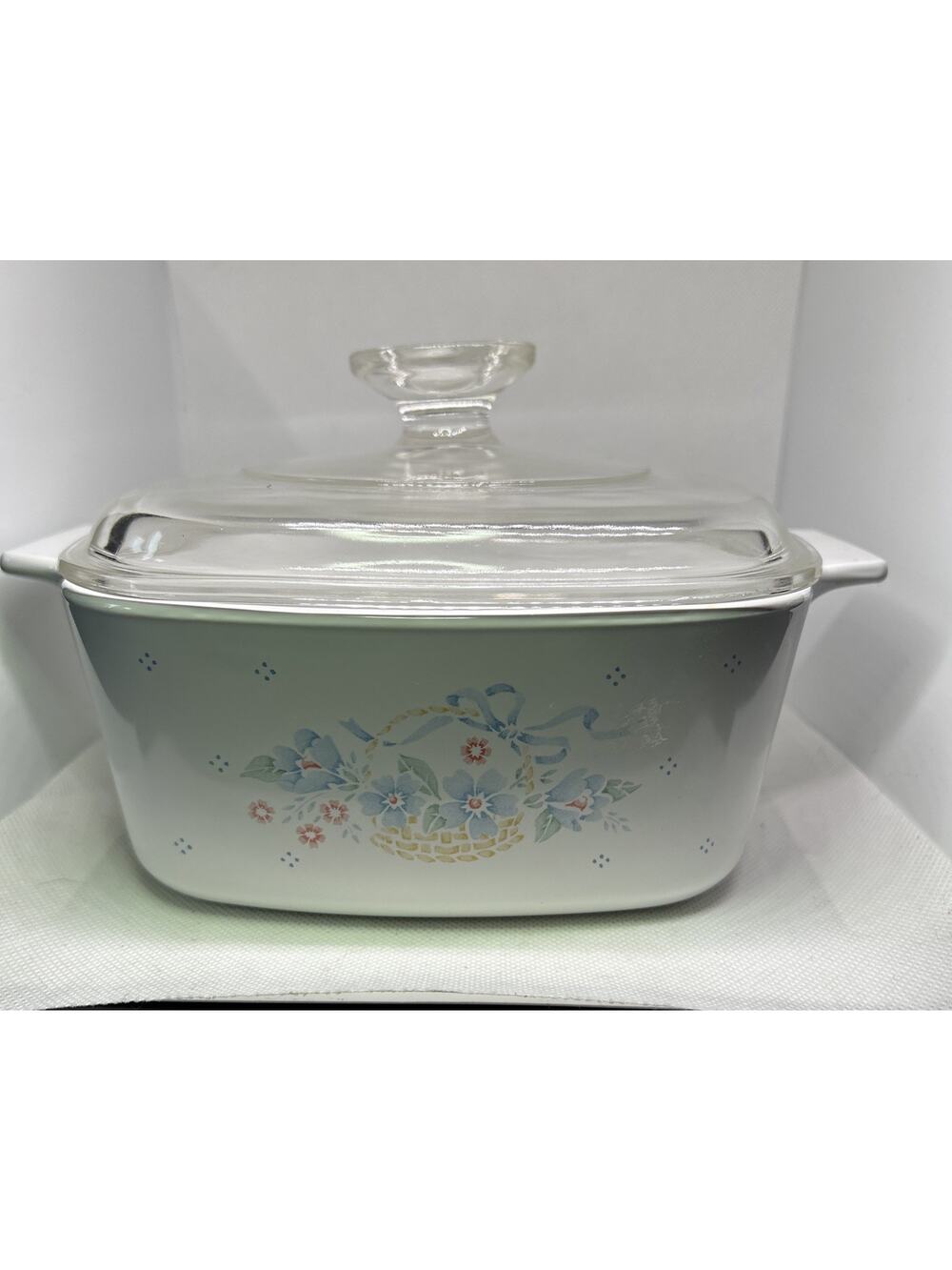 Corning Ware Country Cornflower Casserole Dish With Lid A 1 1/2 B 1.5 Liter #2